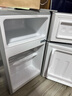 榮事達（Royalstar）小冰箱 租房用小型家用雙門(mén)電冰箱宿舍冷藏冷凍兩用節能 38A122【一級能效】【三天約一度電】銀 曬單實(shí)拍圖