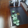 歐佳豪實(shí)木茶桌椅組合辦公室功夫泡茶臺家用陽(yáng)臺茶幾茶具套裝一體喝茶桌 1.6米明月1圍椅4月牙椅 小石盤(pán) 曬單實(shí)拍圖