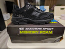 斯凱奇（Skechers）男鞋秋季厚底老爹鞋休閑熊貓鞋軟底運動(dòng)鞋237067 曬單實(shí)拍圖