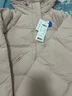 森馬（Semir）輕松羽絨|羽絨服女寬松連帽面包服時(shí)尚冬防潑水防風(fēng)外套百搭 橡皮粉（白鴨絨）61214 S 曬單實(shí)拍圖