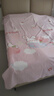 羅萊兒童（luolaikids）A類(lèi)100%純棉床上四件套女孩全棉被套床單床上用品1.5米床200*230 曬單實(shí)拍圖
