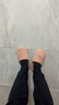 利達(dá)妮日式棉拖鞋女秋冬透氣室內(nèi)布底居家木地板情侶拖鞋男 粉色 40-41 曬單實(shí)拍圖