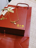 周六福郁金香黃金項鏈女足金吊墜花朵生日禮物計價(jià)A0614955 約3.61g 曬單實(shí)拍圖