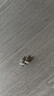 以心參玉【七夕情人節(jié)禮物】S925銀鑲翡翠葫蘆耳釘 女款銀鑲玉耳飾 曬單實拍圖