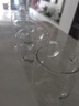 全度（Quandu）玻璃杯耐熱玻璃水杯帶把創(chuàng  )意無(wú)蓋果汁杯牛奶杯玻璃水杯 300ML高款四只裝 曬單實(shí)拍圖