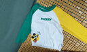 迪士尼寶寶（Disney Baby）迪士尼寶寶童裝長(zhǎng)袖T恤衛(wèi)衣男女兒童時(shí)尚舒適休閑百搭柔暖透氣 ZD1DS009男童本白 100 曬單實(shí)拍圖
