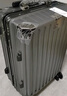 游樂(lè )者行李箱男女學(xué)生鋁框拉桿杯架行李箱旅行登機皮箱萬(wàn)向輪大容量托運 暗夜黑-加厚耐用鋁框【可坐人】 28英寸 曬單實(shí)拍圖