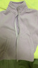 森馬（Semir）陳都靈|防護(hù)外套女中長款寬松撞色秋裝戶外通勤夾克101524109001 曬單實(shí)拍圖