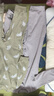 歐孕（OUYUN）德絨嬰兒連體衣保暖打底寶寶衣服春夏季貼身內衣哈衣爬服睡衣 月光灰【7A抗菌-真德絨真保暖】 90cm 【建議身高82-91cm】 曬單實(shí)拍圖