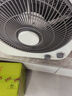 美的（Midea）電風(fēng)扇家用客廳臺扇大風(fēng)力學(xué)生宿舍臺式轉頁(yè)扇辦公室桌面電扇便攜 12吋 KYT30-21MA 曬單實(shí)拍圖