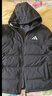 adidas 600蓬休閑保暖鴨絨連帽羽絨服男裝秋冬阿迪達斯官方輕運動(dòng) 黑色   XL 曬單實(shí)拍圖