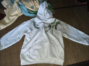 安初夏【前后刺繡】美式復古學(xué)院風(fēng)連帽衛衣男女春秋季新款潮流情侶衣服 白色【純棉】前后刺繡 薄款 L 【建議-120斤】 曬單實(shí)拍圖