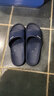彥沨特大號男士拖鞋特大碼夏天46浴室耐滑48室內家用50外穿涼拖鞋舒適 藏青色 44-45 -適合44-45腳 曬單實(shí)拍圖