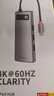倍思拓展塢Type-C擴展塢充電器分線轉換器千兆網口4K60Hz投屏PD100W讀卡通用雷電4蘋果華為電腦 曬單實拍圖