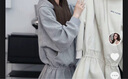 耐克（NIKE）女子OVERSIZE風(fēng)全長(cháng)拉鏈開(kāi)襟加絨連帽衫 SPORTSWEAR DQ5759-133 S 曬單實(shí)拍圖