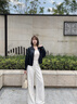 香影黑色皮衣外套女小個(gè)子2025秋季新款高級感酷颯風(fēng)短款pu皮夾克 黑色 S 55/80A/85-95斤 曬單實(shí)拍圖
