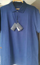 布先生T恤春夏短袖polo衫翻領(lǐng)純色男裝衣服 男士中年休閑打底AT11260 深皇家藍 L (175) 曬單實(shí)拍圖