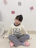 童話課堂女童睡衣全棉春秋2025新款兒童純棉長袖初中生女孩洋氣家居服卡通 抱抱熊 150 建議身高135-145厘米左右 曬單實(shí)拍圖