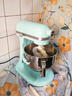 KitchenAid（凱膳怡）廚師機家用6QT升降式多功能全自動(dòng)揉面和面機大容量攪拌機5KSM6583C 5KSM6583CIC-冰藍 5.7L 曬單實(shí)拍圖