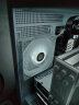 爱国者（aigo）月光宝盒 镜mini 白色 游戏台式电脑主机箱 支持360水冷/M-ATX主板/双面玻璃/海景房 实拍图