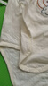 babylove嬰兒包屁衣秋季純棉提花哈衣寶寶爬服新生兒系帶家居服舒適秋衣 奶白色 59cm 曬單實(shí)拍圖