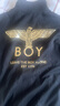 BOY LONDON【黑執(zhí)事】春男女同款黑色潮酷針織外套N12801 黑色 XS 曬單實拍圖