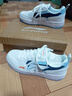 李寧（LI-NING）海川男鞋2025秋季板鞋運動鞋魔術(shù)貼百搭學(xué)生小白鞋時尚輕便休閑鞋 標(biāo)準(zhǔn)白/新極光藍(lán)-2 曬圖返5 44 曬單實拍圖