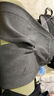 蕉內(nèi)（Bananain）非常褲505Relax男士衛(wèi)褲25秋冬新款長(zhǎng)褲寬松透氣闊腿運(yùn)動(dòng)休閑褲子 中煙灰 3XL 曬單實(shí)拍圖