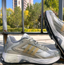 adidas 閃回鞋 RESPONSE CL貼合老爹鞋男女阿迪達斯官方三葉草   白色/灰綠色/淺灰色   38 曬單實(shí)拍圖