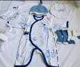 babycare新生兒見面禮盒初生嬰兒禮物用品大全套裝 納特盧飛象 59cm 曬單實拍圖