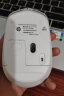 惠普（HP） S1000C无线TypeC可充电鼠标 台式电脑办公家用笔记本充电电池办公鼠标 白色 实拍图