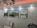 靈俞客廳裝飾畫(huà)沙發(fā)背景墻掛畫(huà)現(xiàn)代輕奢大氣山水三聯(lián)畫(huà)自然風(fēng)景壁畫(huà) R款桂林山水 邊50*70中間100*70 (適合3米沙發(fā) 曬單實(shí)拍圖