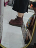 馬丁博士（Dr.Martens）1460 Ambassador英倫冬百搭軟皮女馬丁靴 紅棕色 38 曬單實(shí)拍圖