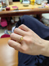 周大福六爪鉆石造型婚嫁求婚黃金戒指(工費520)14號 約4.5g EOF1857 曬單實(shí)拍圖
