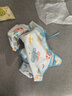 9i9兒童罩衣長(cháng)袖圍裙秋冬寶寶吃飯圍兜嬰幼兒防水防臟藍熊A132 曬單實(shí)拍圖