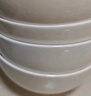 潔雅杰陶瓷碗中式白瓷小碗家用4.5英寸米飯碗喝湯碗面碗套裝10只裝 曬單實拍圖