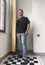 冉酷拖鞋男士夏季室內(nèi)家居厚底2024新款浴室洗澡家用男款涼拖鞋外穿 黑色 44-45 (270mm) 適合平時43-44 曬單實拍圖