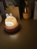 稆穹小夜燈嬰兒喂奶護眼月子專(zhuān)用充電臥室睡眠燈兒童床頭臺燈柔光伴睡 美美兔【贈type-c充電線(xiàn)】 三檔亮度/舒適柔光/親膚搪膠 曬單實(shí)拍圖