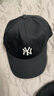 美職棒（MLB）官方男女新款帽子金色鴨舌帽遮陽(yáng)帽情侶棒球帽鴨舌帽七夕節(jié)禮物 紐約洋基隊(duì)/黑色 均碼 F-帽圍可調(diào)節(jié) 曬單實(shí)拍圖