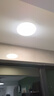 惠普臥室超薄吸頂燈全光譜led護(hù)眼兒童房書房簡約智能中山燈具包安裝 曬單實(shí)拍圖