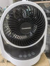 HYUNDAI空氣循環(huán)扇電風(fēng)扇家用節(jié)能四季循環(huán)對流小風(fēng)扇大風(fēng)量臥室宿舍臺(tái)式搖頭輕音空調(diào)伴侶 臺(tái)式遙控款【搖頭+延長線】 曬單實(shí)拍圖