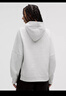 lululemon丨Scuba 女士寬松款側(cè)開(kāi)口連帽衫 LW3IRDS 雜色超淺灰 M /L 曬單實(shí)拍圖