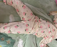 惠奴比兒童睡衣春秋新款小孩套裝寶寶開(kāi)始長(cháng)袖女小童女童家居服夏季春秋 粉色蝴蝶熊【童裝】 130 曬單實(shí)拍圖
