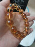 寶卡伊 珍藏級黃水晶手鏈男女情侶高品深橘色貔貅手鏈黃水晶手串送女友 珍藏級11.5-12MM帝王色 曬單實(shí)拍圖