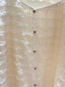 百圖betu女裝夏新款襯衫法式方領(lǐng)花邊拼接氣質(zhì)短袖襯衫女2305T27 淺杏色 L 曬單實(shí)拍圖