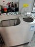 美的（Midea）雙桶洗衣機8kg大容量家用品質(zhì)雙電機凈洗科技同洗同脫 二級能效 MP8DS136 曬單實拍圖