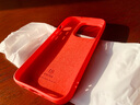 ESCASE 蘋果15Pro手機(jī)殼 iPhone15Pro保護(hù)套全包新升級液態(tài)硅膠防摔超薄男女軟殼中國紅SG-01 曬單實(shí)拍圖