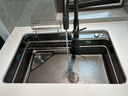 MOJU-U6家用廚房大單槽304不銹鋼水槽納米防粘多功能洗菜洗碗池 U6[羽砂灰][7548] 曬單實(shí)拍圖