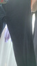 京東京造牛仔褲女秋季高腰彈力法棍煙管褲顯瘦直筒九分褲子女裝 藍色 L 曬單實(shí)拍圖