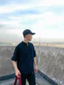 ZMEX涼感襯衫男中袖純色寬松男裝春夏秋中國(guó)風(fēng)休閑外套七分長(zhǎng)袖襯衣男 黑色 （七-分襯衫） L 曬單實(shí)拍圖